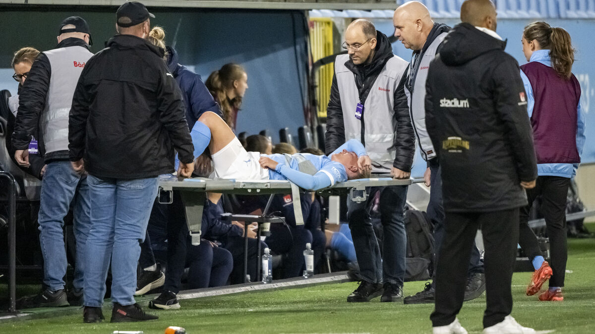 Malmö FF's Tuva Skoog Out
