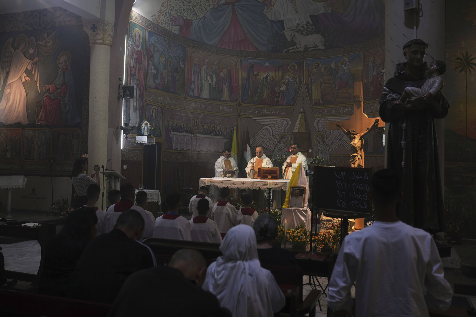 Catholic Leaders Visit Bombed Church