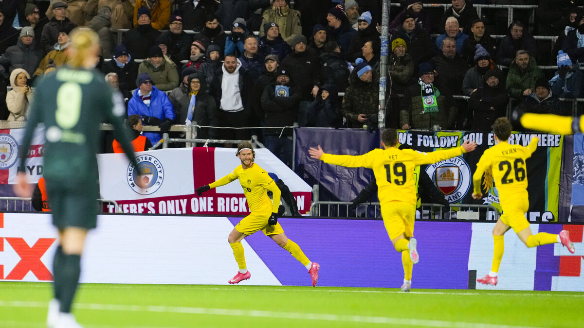 Dream night as Bodø/Glimt beat Manchester City under the northern lights