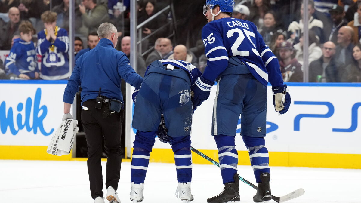 Toronto captain Auston Matthews out