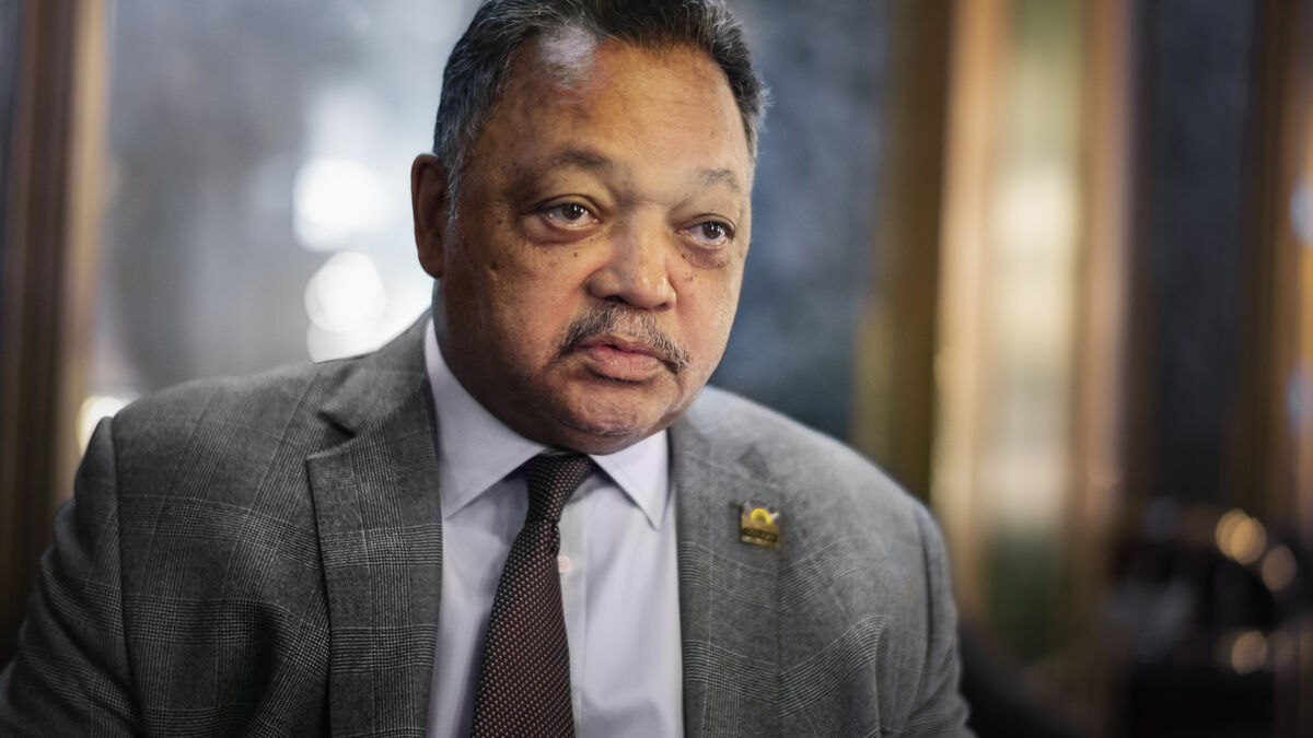 Civil rights activist Jesse Jackson