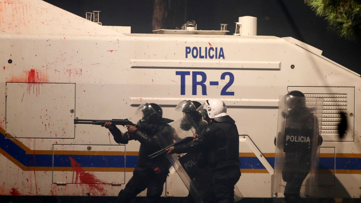 Violent Protests Erupt in Albania’s
