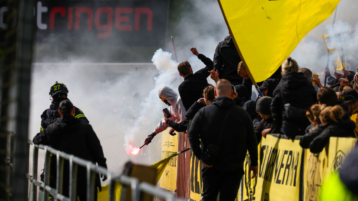 Scandalous scenes at Örjans Vall - HBK lost the lead