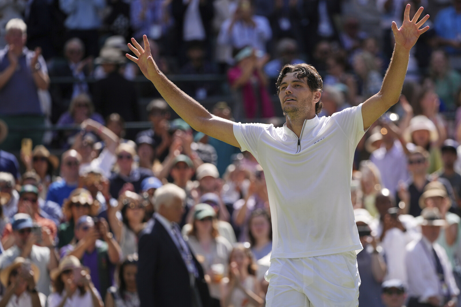 Taylor Fritz Reaches First Wimbledon