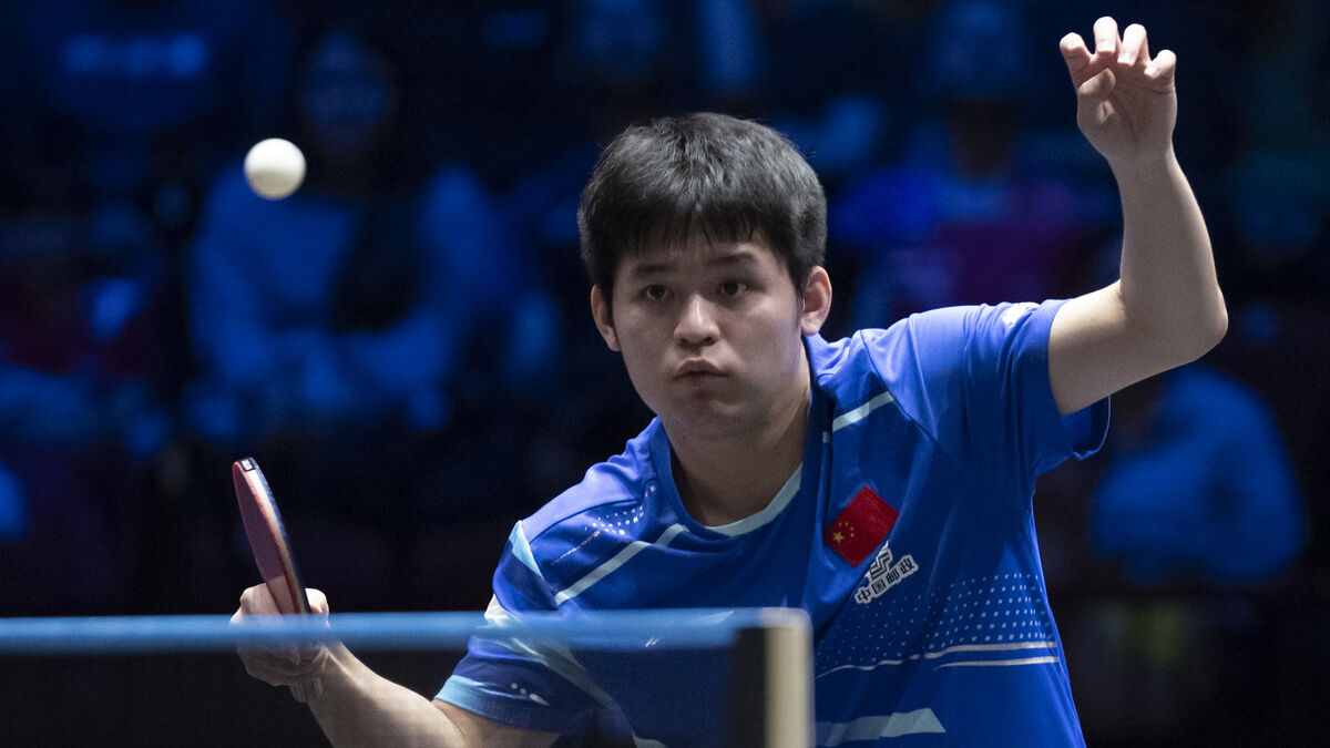 Super shock in table tennis