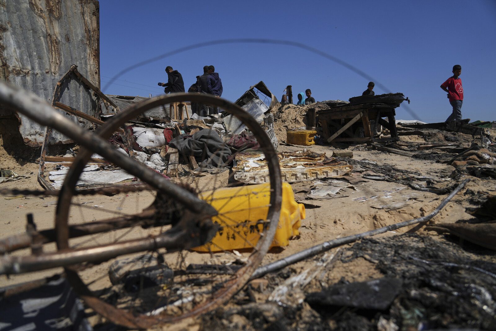 Israeli Strikes on Gaza Leave