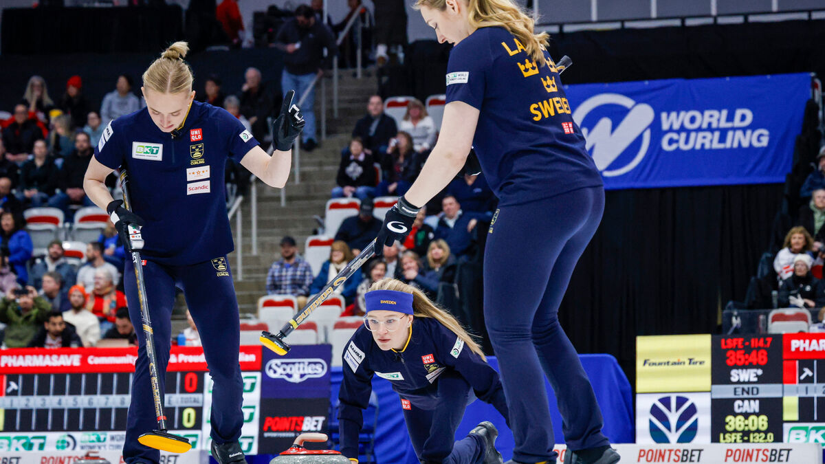 Sweden's curling ladies fell, lost