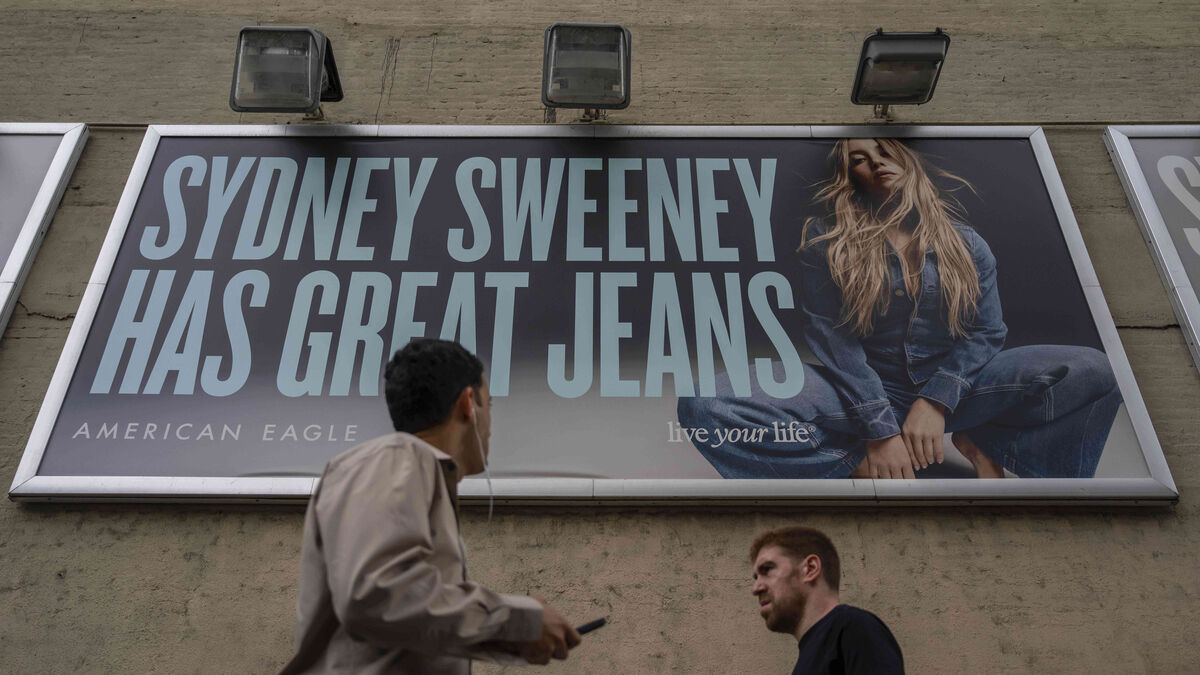 Sydney Sweeney on the jeans