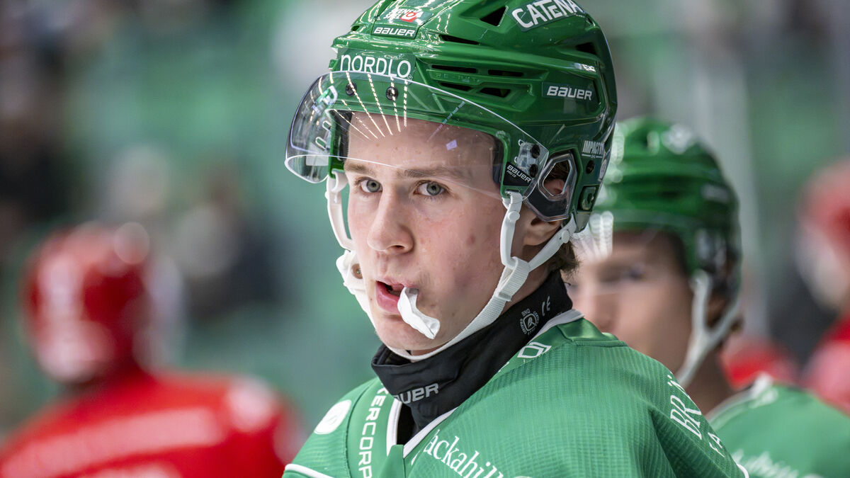 Rögle’s Tinus Luc Koblar accuses