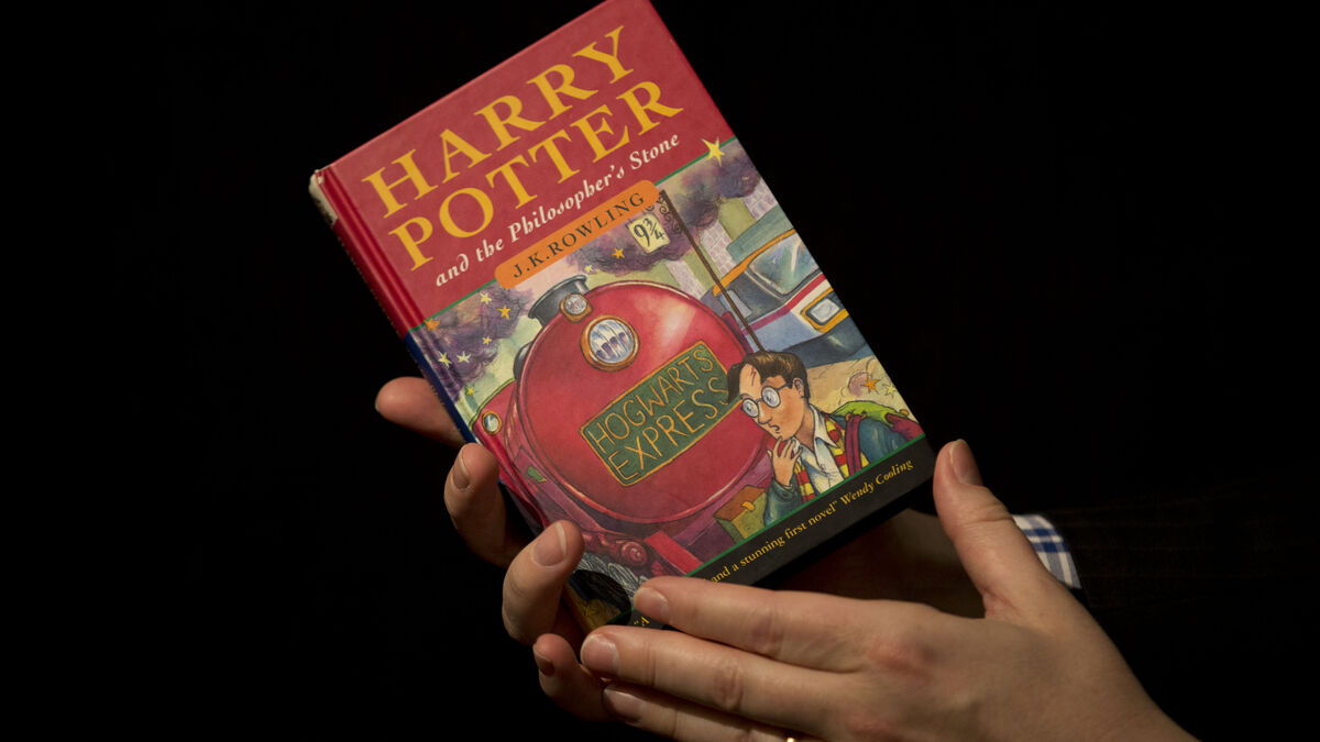Forgotten Harry Potter book sells for record price at auction