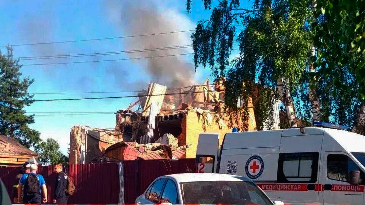 Six-month-old baby killed as drone attack on Moscow region house is hit