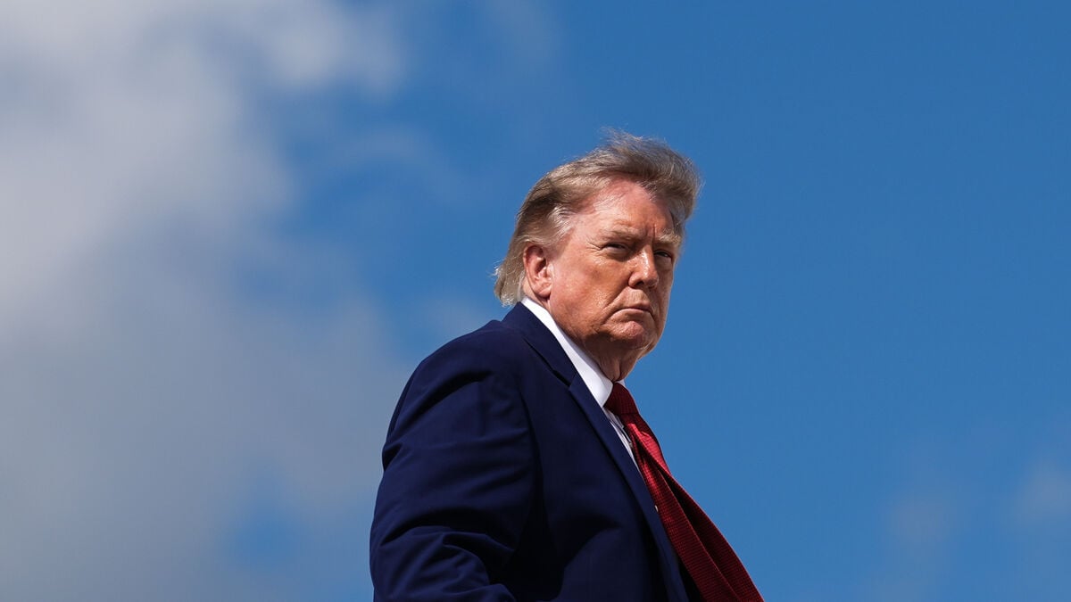 Trump says US is using a restrained tactic against Iran