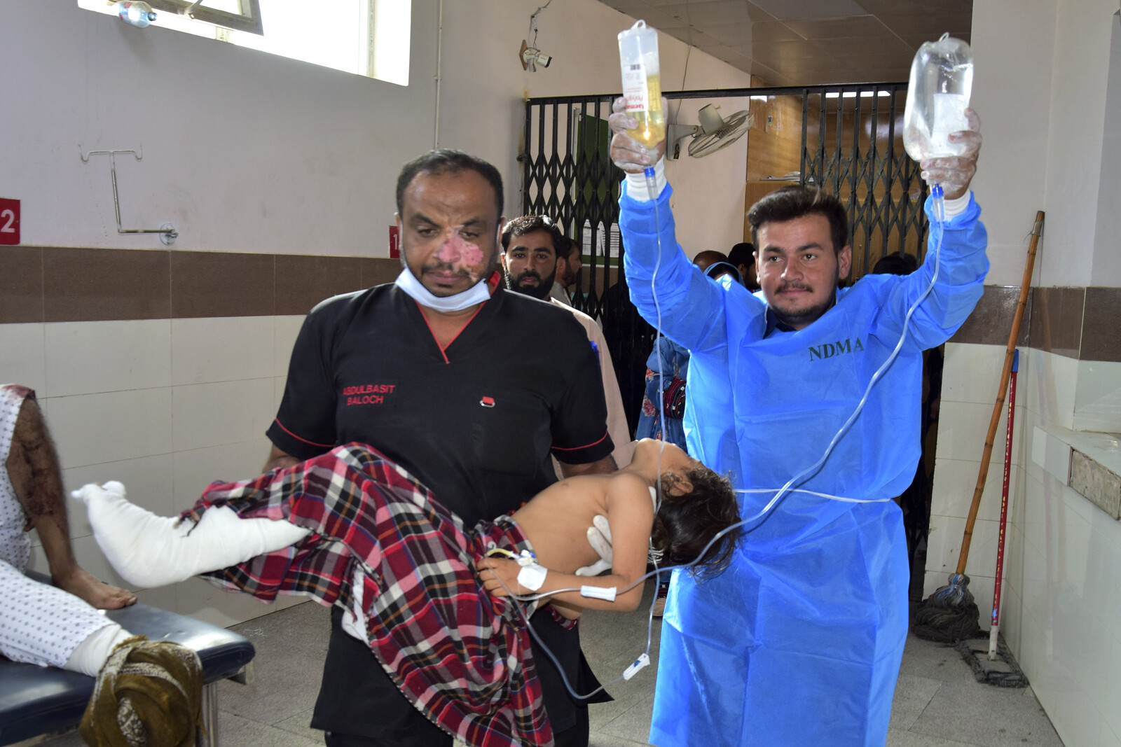 Five children killed in attack on police