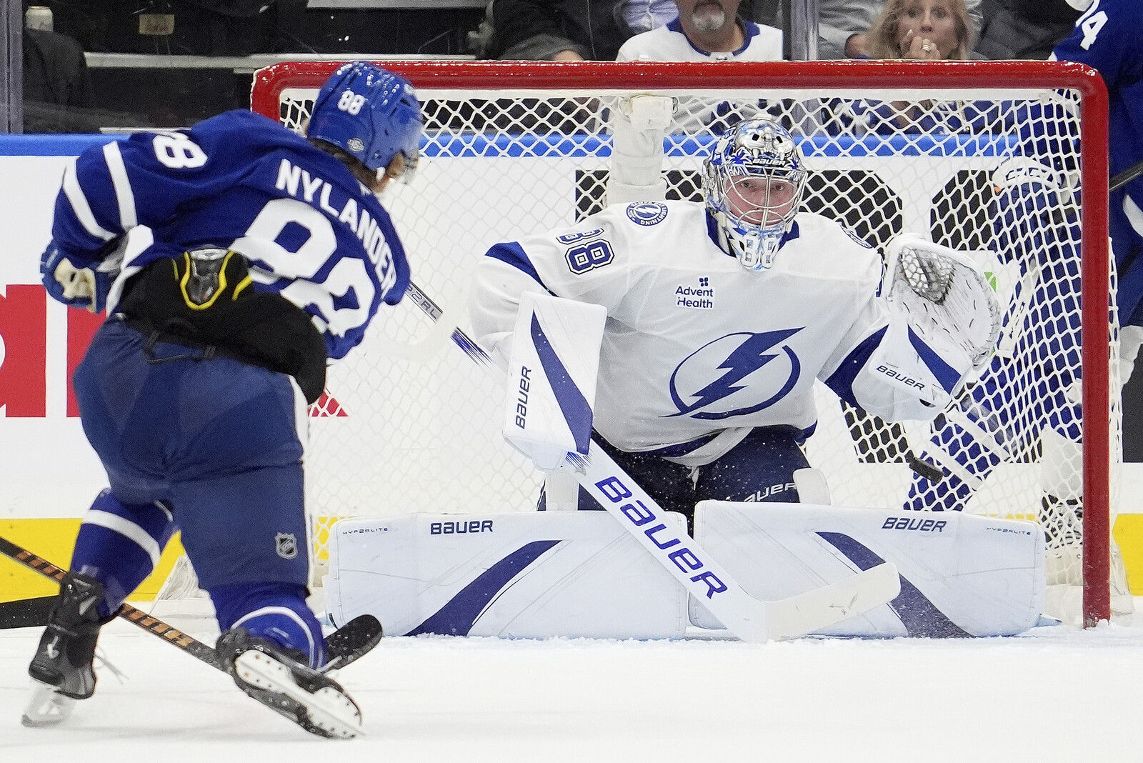Three points by Nylander – praised the goalkeeper