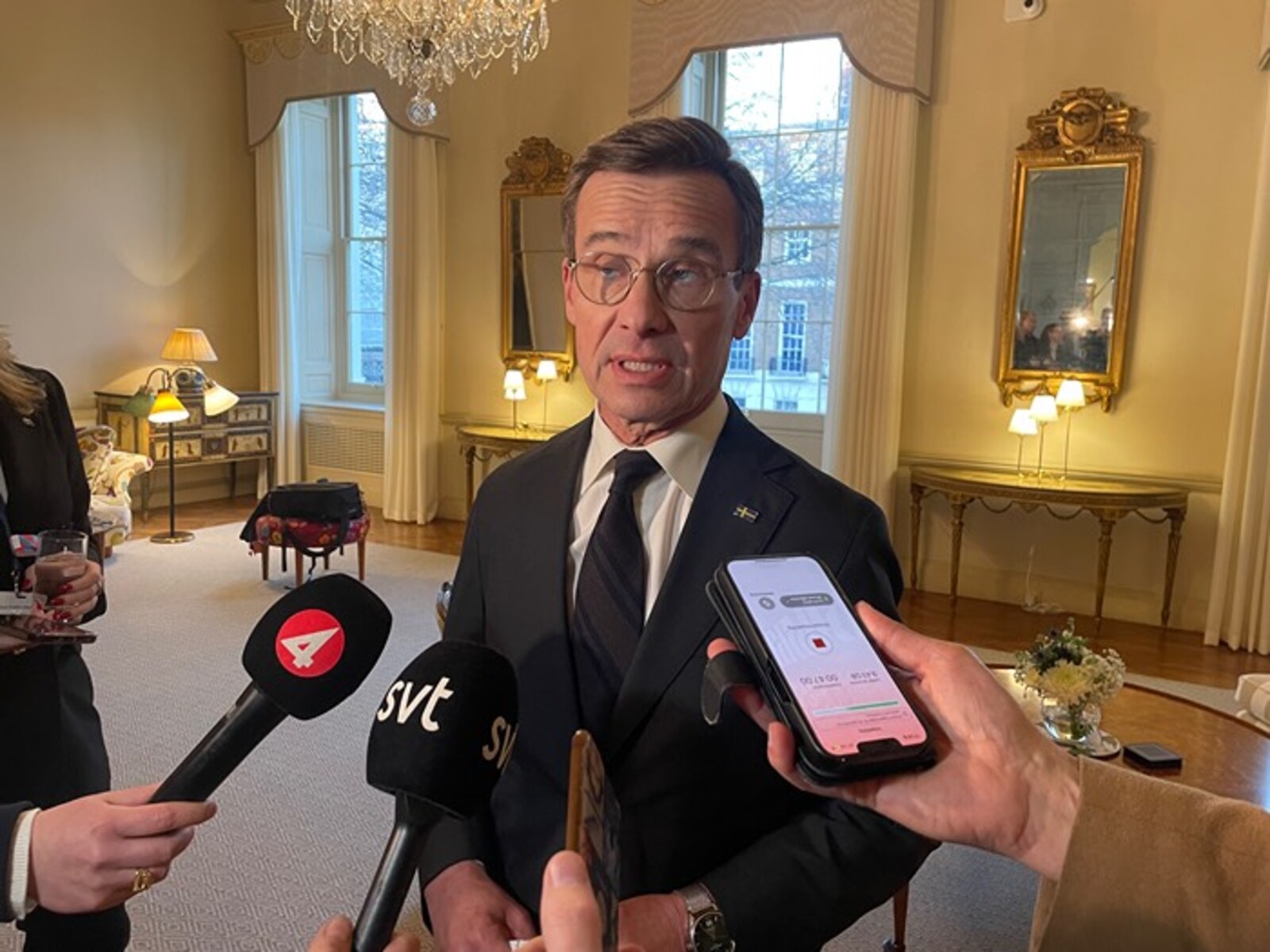 Kristersson: Can offer security guarantees
