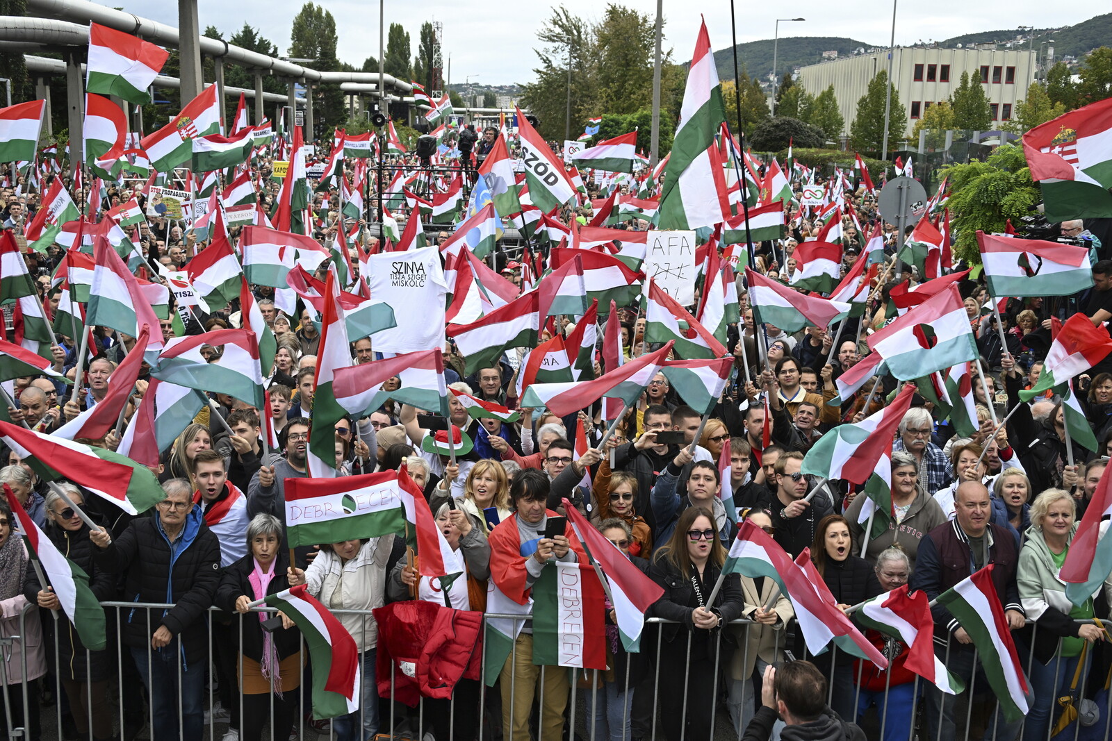 Protests in Hungary – demands for impartial media
