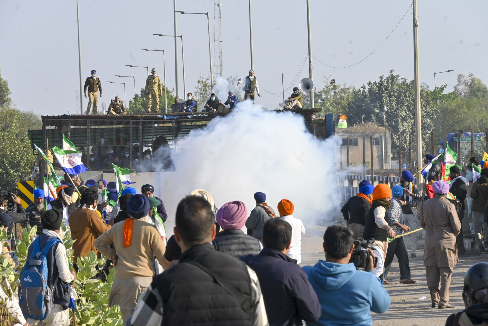Tear Gas and Internet Blockade