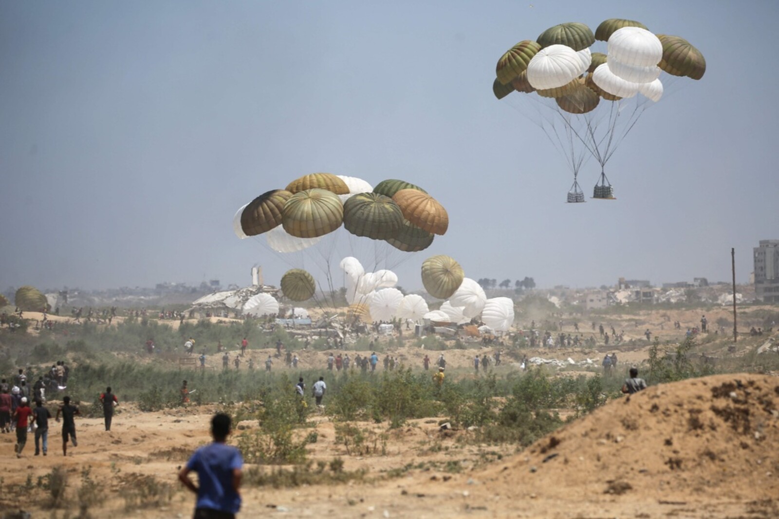 Gaza Aid Air Drops Criticized