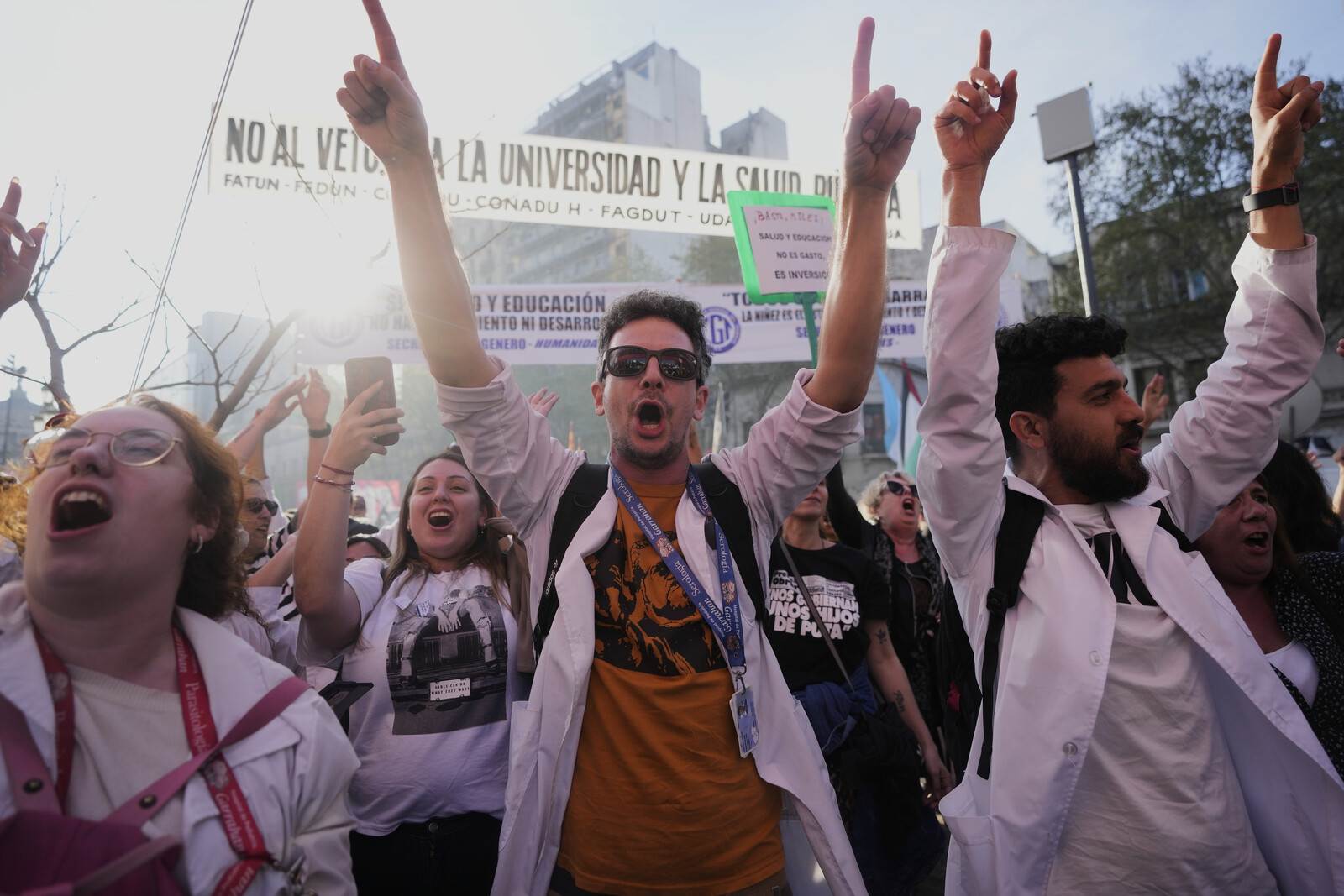 Argentinians Celebrate as Congress Rejects Milei's Budget Veto