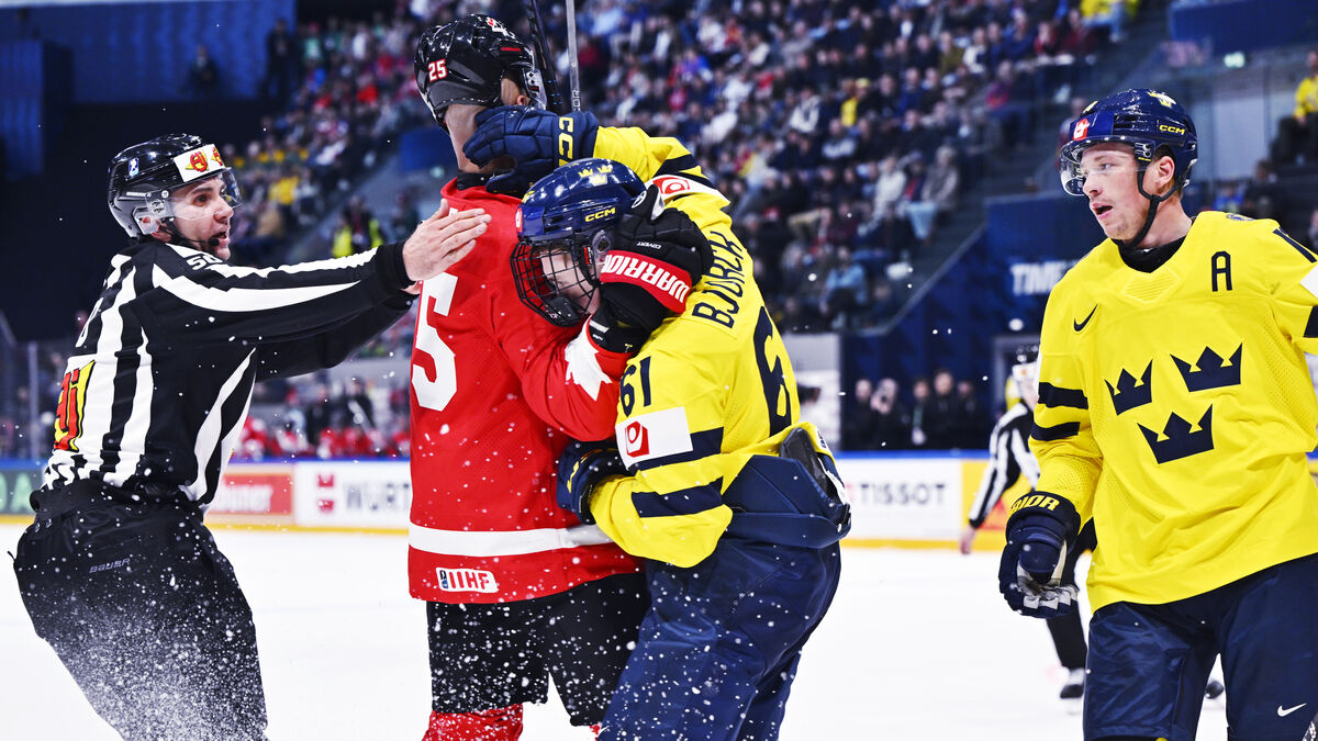 Sidney Crosby praised Viggo Björck after World Cup debut