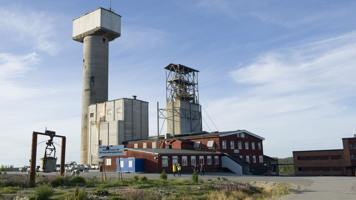 Person trapped in Kristineberg mine outside Lycksele, 1000 meters underground