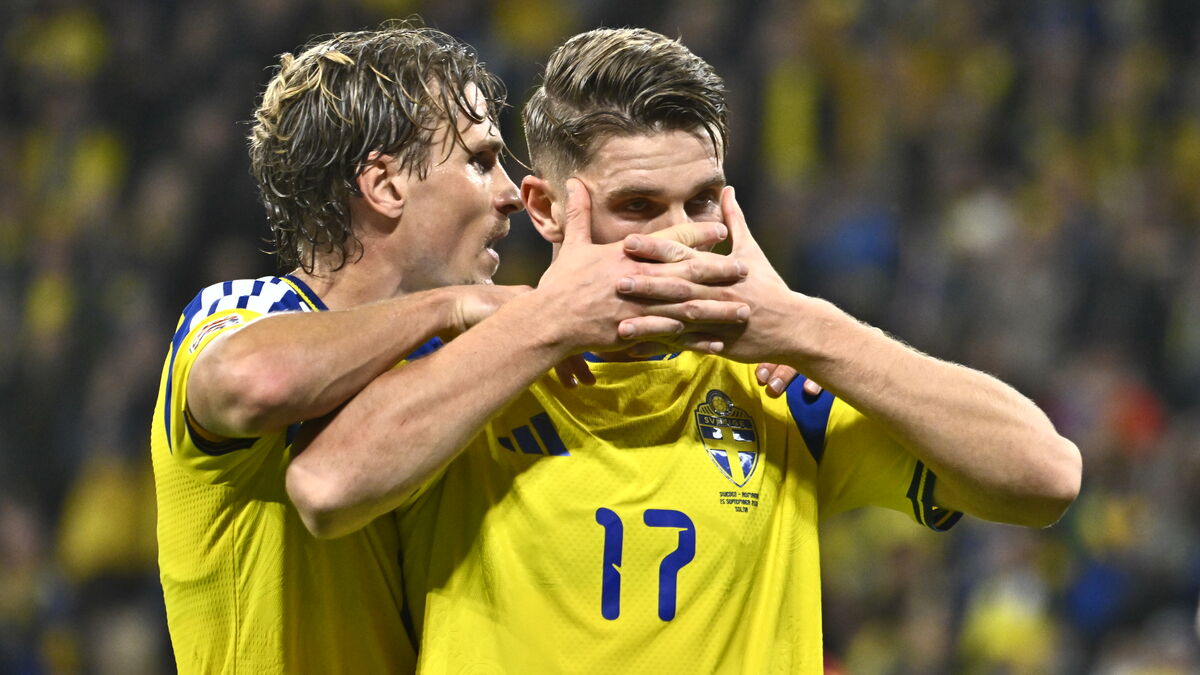 Isak and Gyökeres lead Sweden