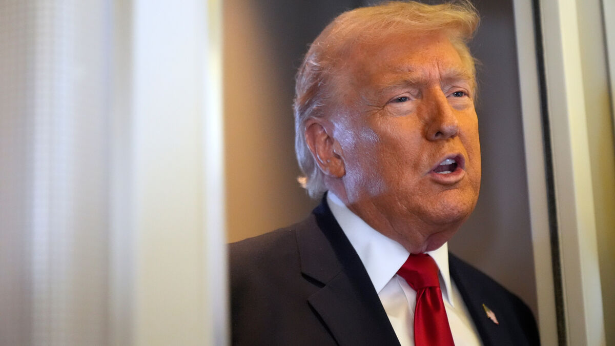 Trump says he does not