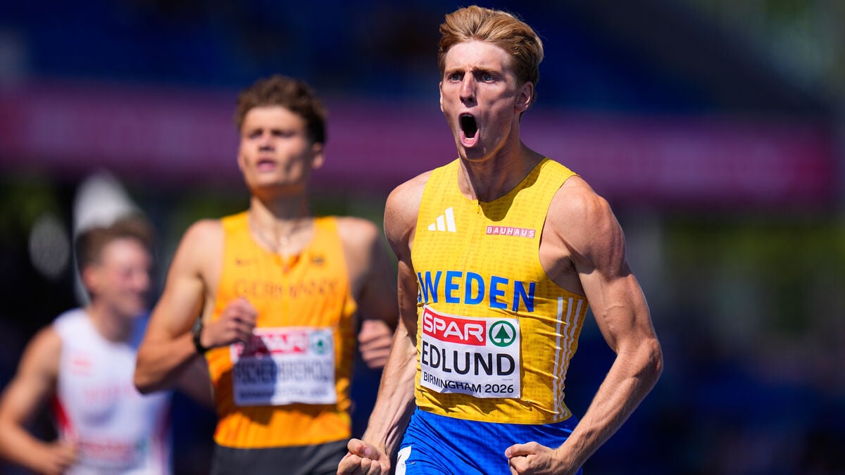 Warholm praises Oskar Edlund after Swedish 400m hurdles record and European final place