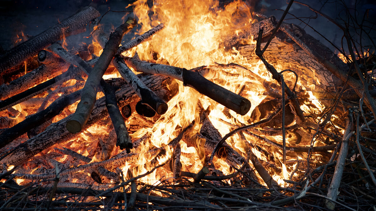 World War II artifacts exploded,