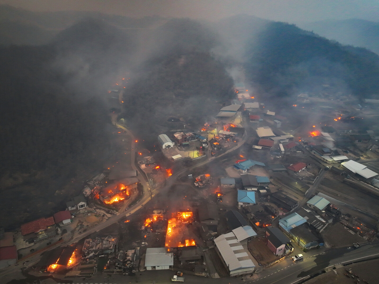 South Korea Battles Historic Wildfires: