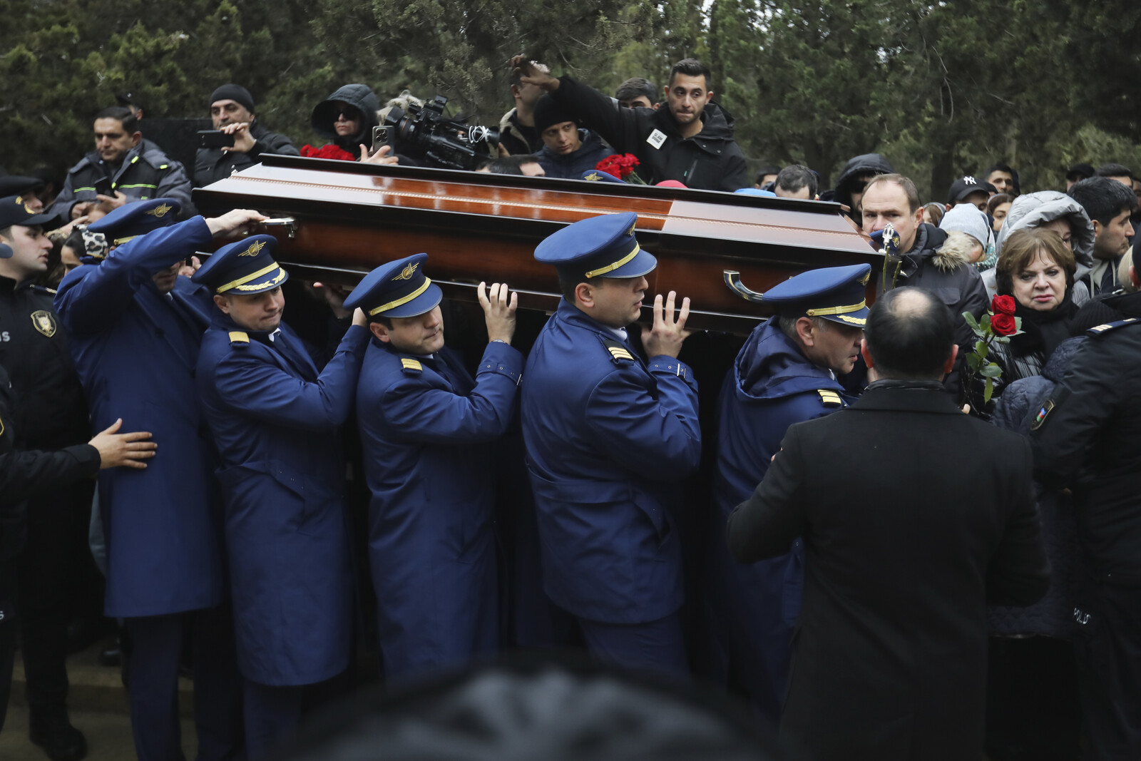 News about disputed plane crash delayed