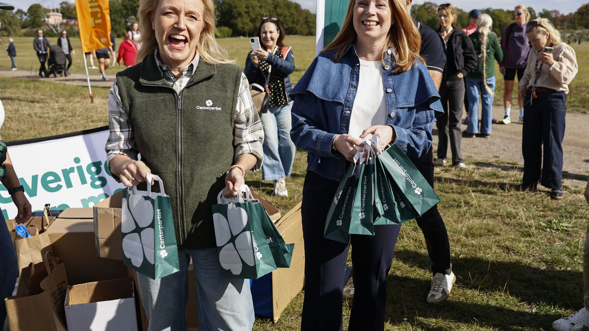 Annie Lööf returns to campaign
