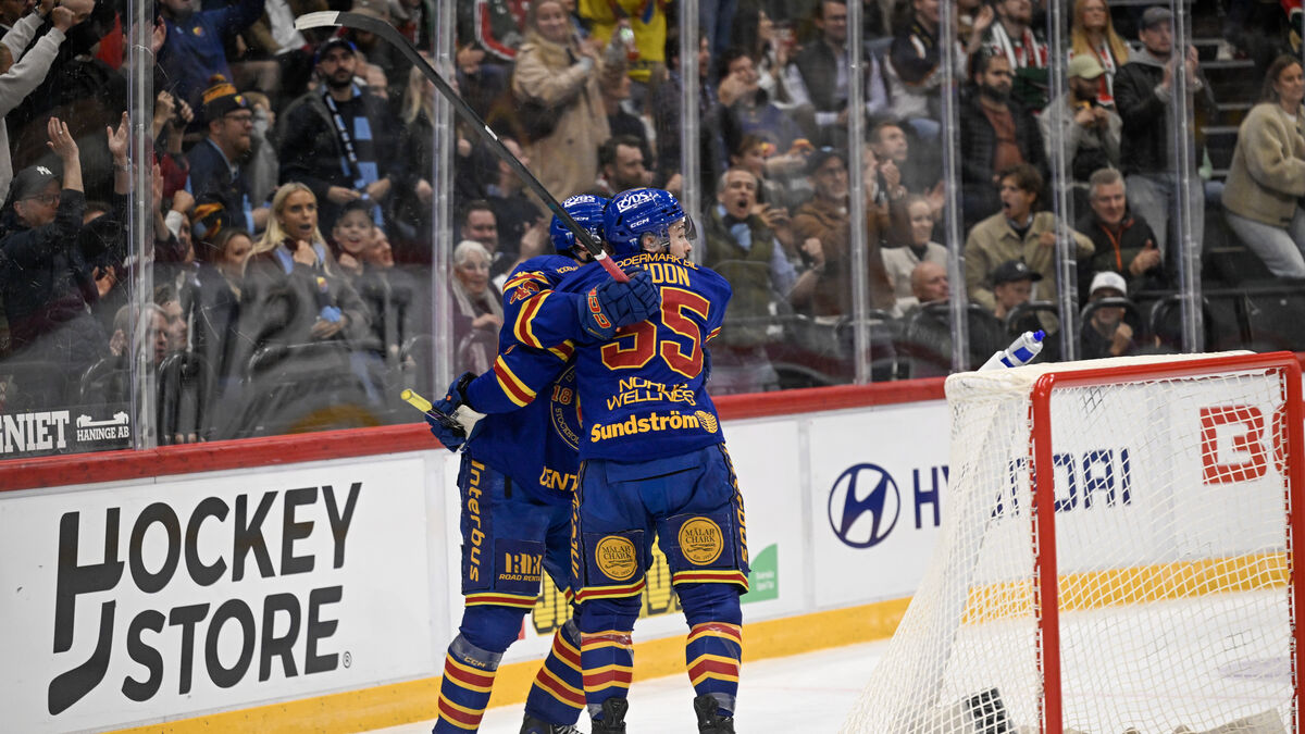 New signing Oliver Wahlstrom scores