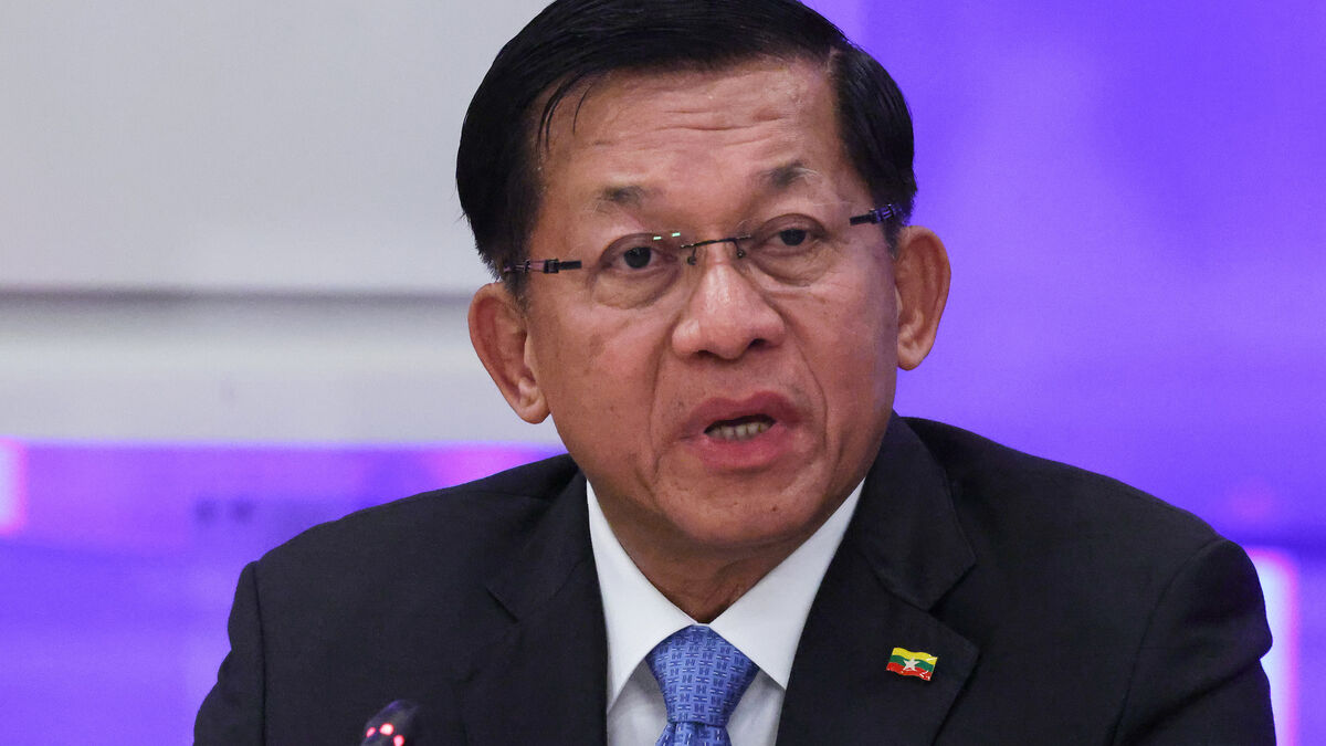 Myanmar junta leader Min Aung