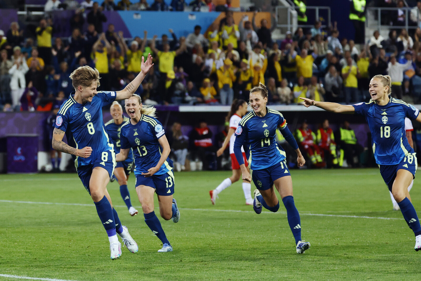 Asllani Praises Sweden's Determination in 3-0 Win Over Poland