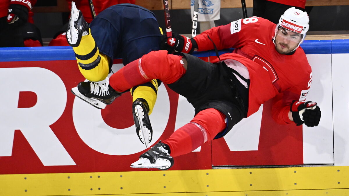Timo Meier suspended for Switzerland's semifinal after kneeing Oskar Sundqvist