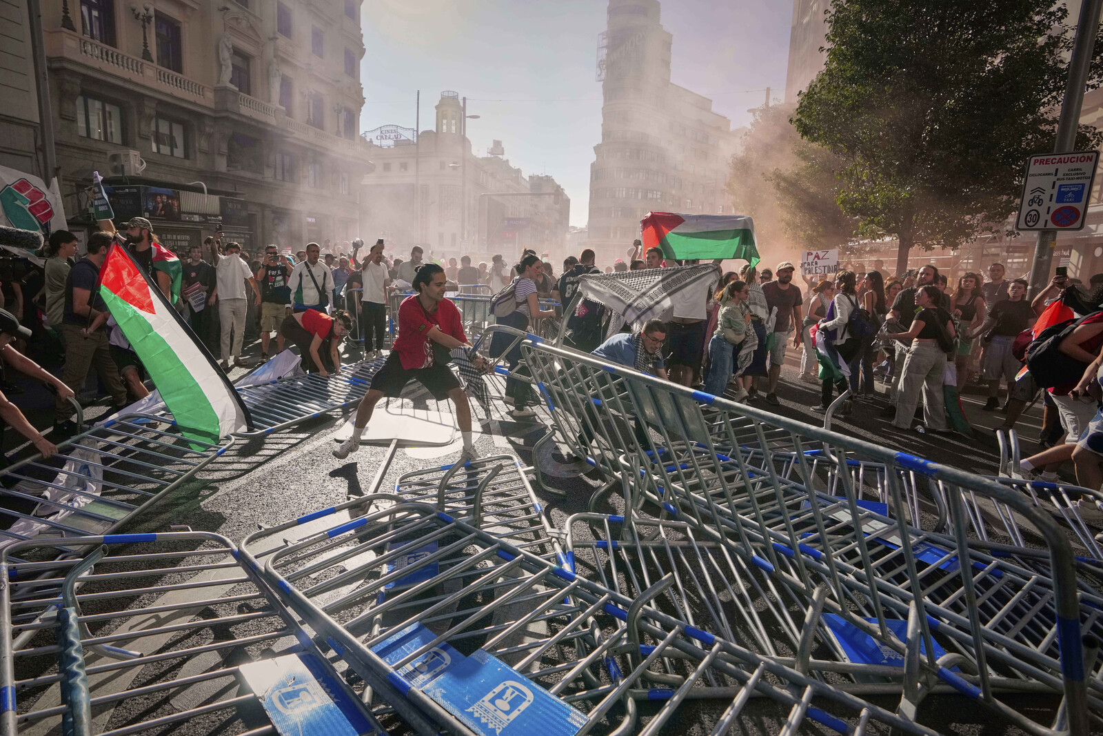 Pro-Palestinian Protests Disrupt Tour of