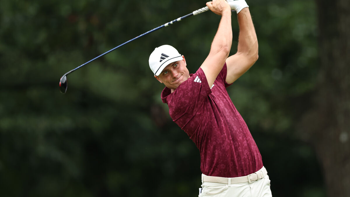 Åberg in top five after strong opening round in Atlanta