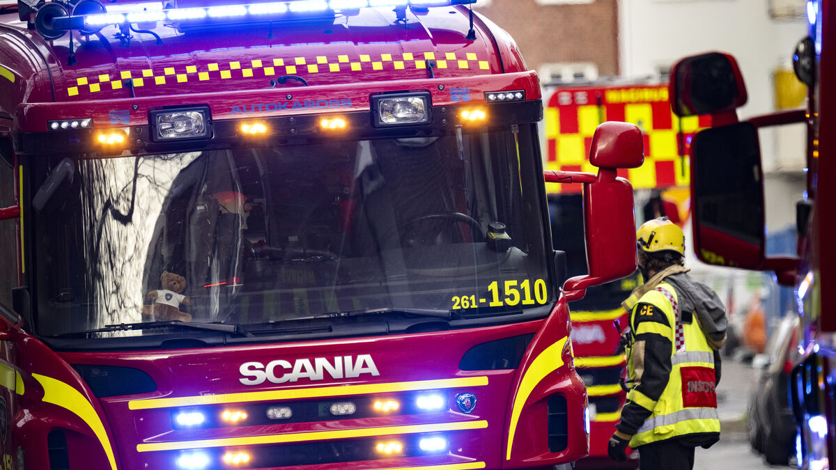 Man dies in Umeå townhouse