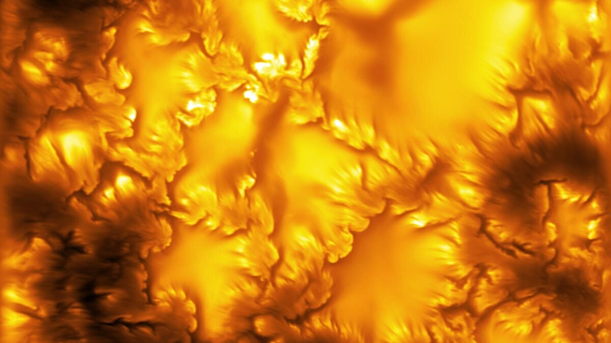 New solar telescope images reveal wave-like movements on the Sun’s surface