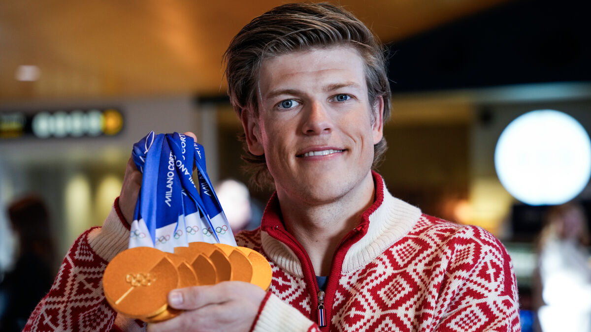 Olympic champion Johannes Høsflot Klæbo