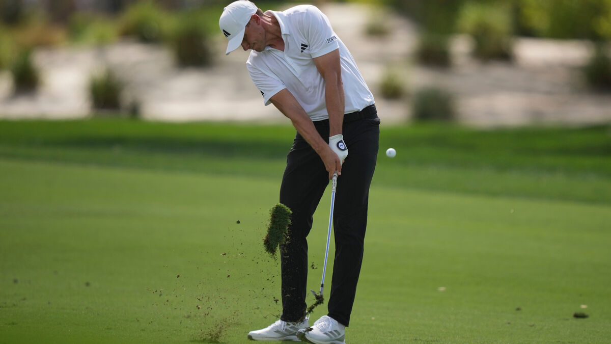 Ludvig Åberg tied for second
