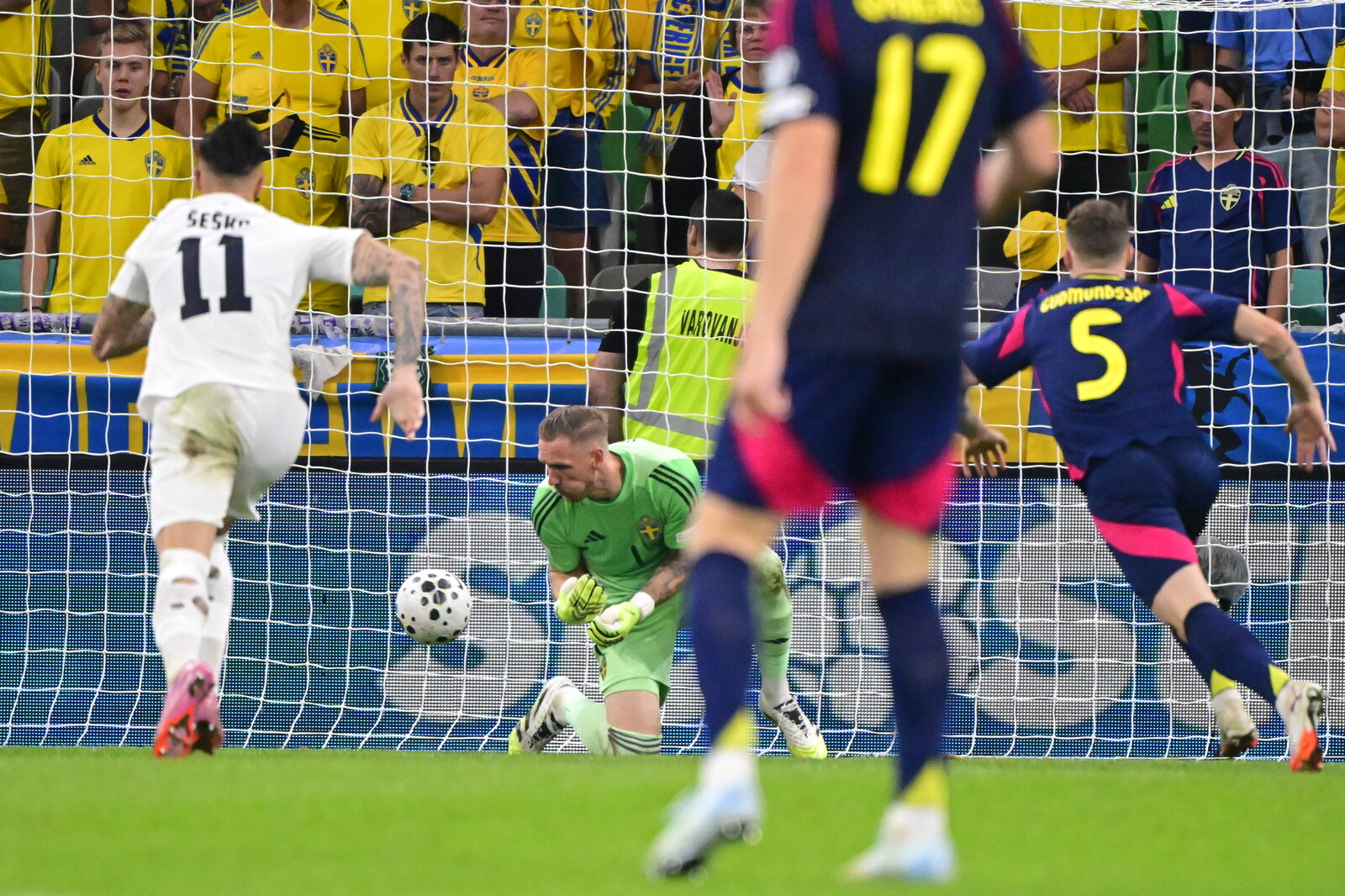 Robin Olsen Reflects on Costly Mistake in Slovenia Match