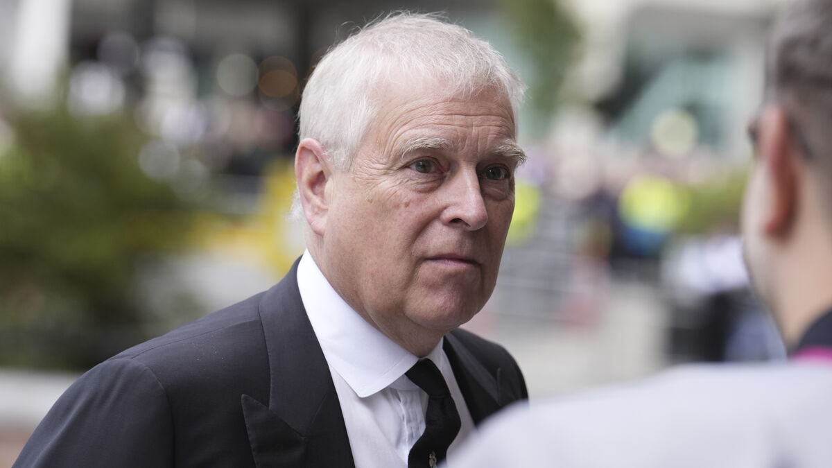Armed man threatened Andrew outside