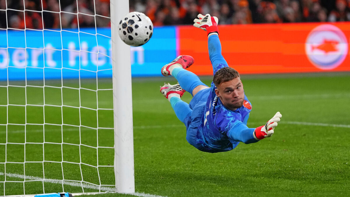 Netherlands goalkeeper Bart Verbruggen injured in World Cup qualifier