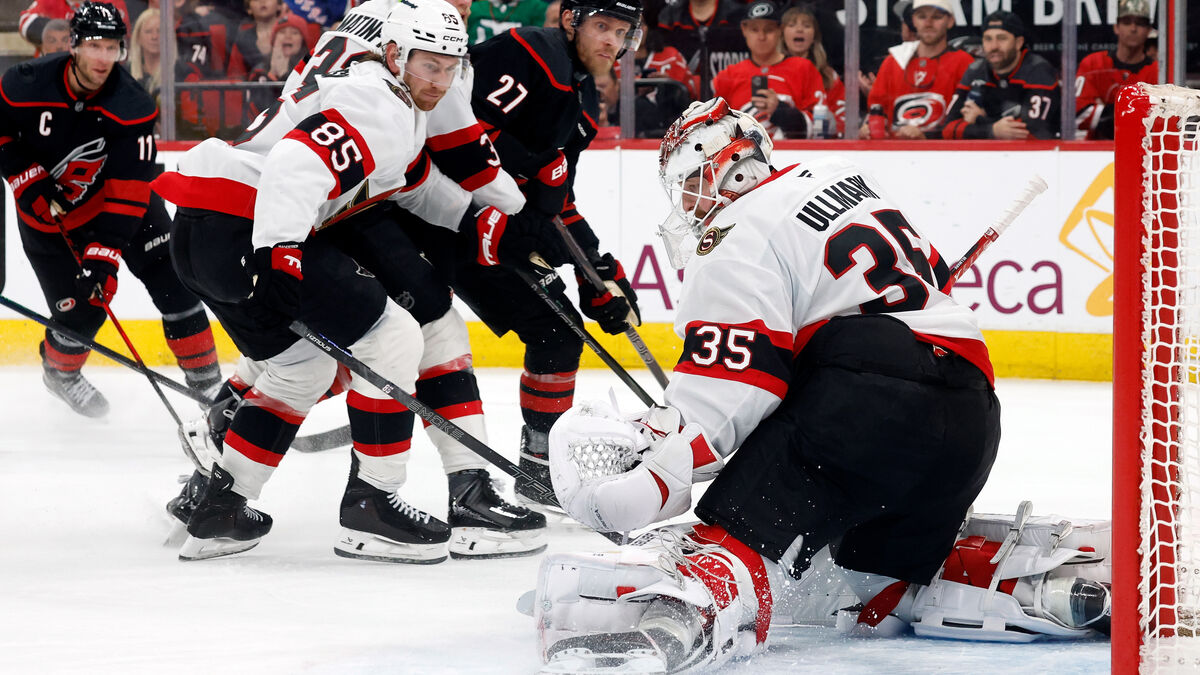 Great performance by Ullmark in