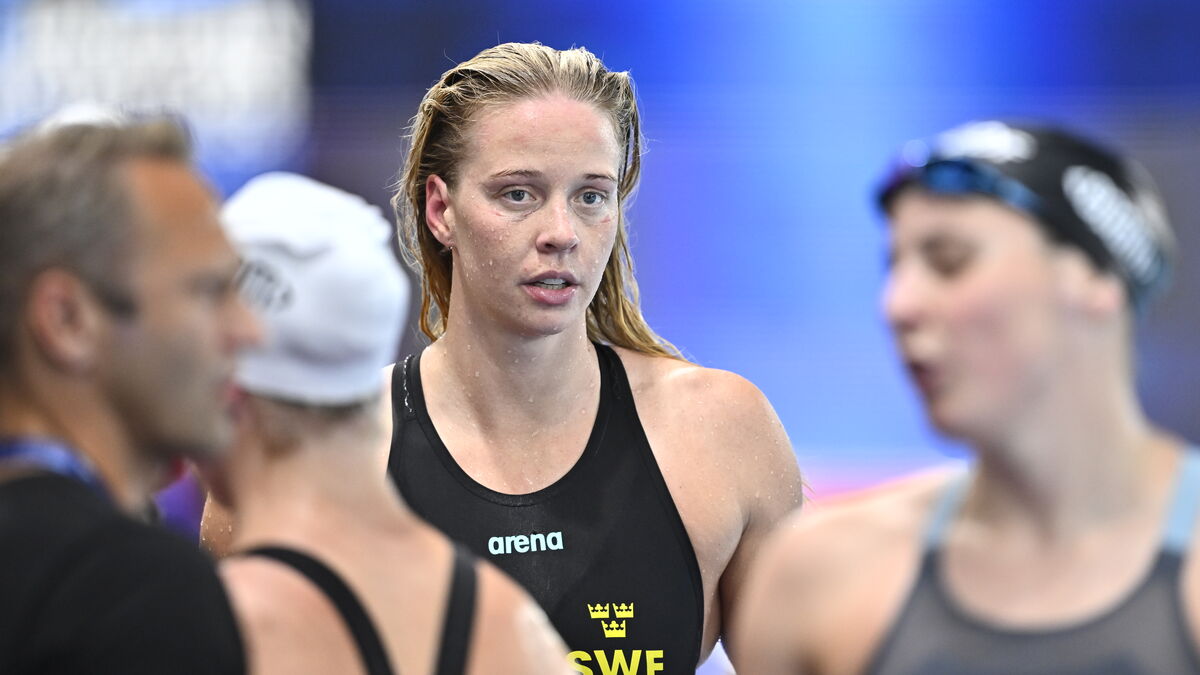 Louise Hansson says heat wave in Paris left her shaky after 100m butterfly semifinal exit