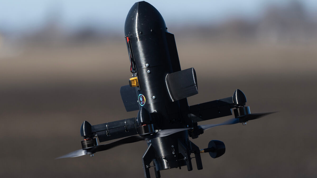 Rush for Ukrainian drones during