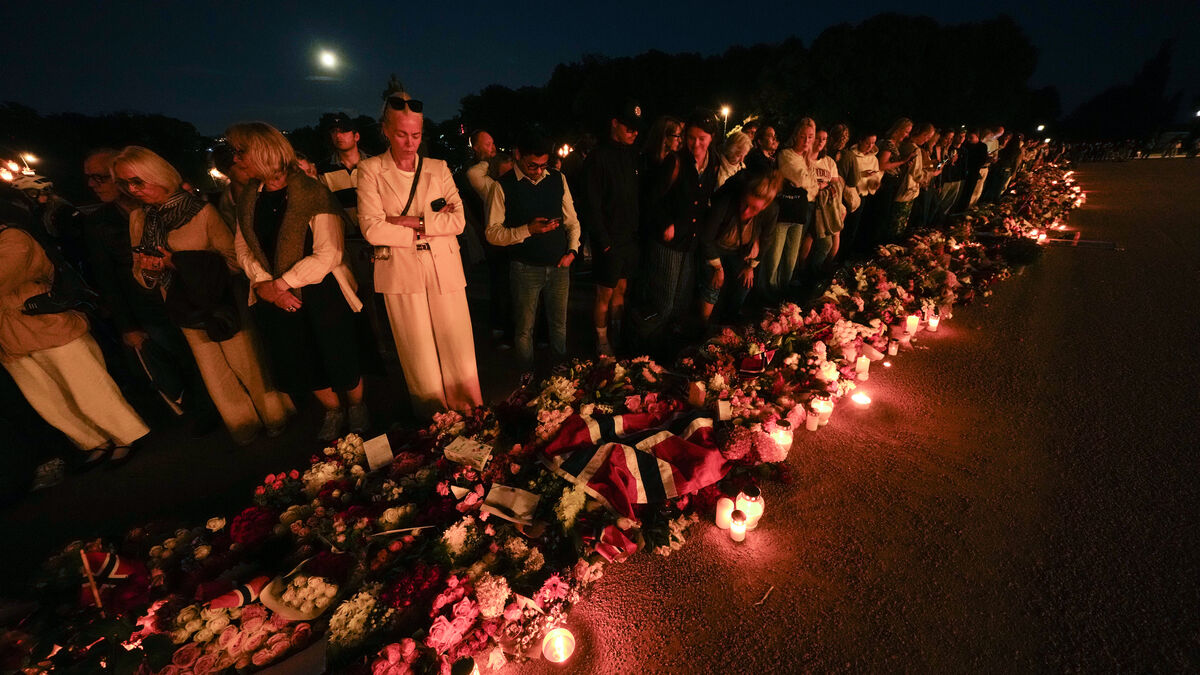 King Harald's condition remains serious as floral tributes grow outside hospital
