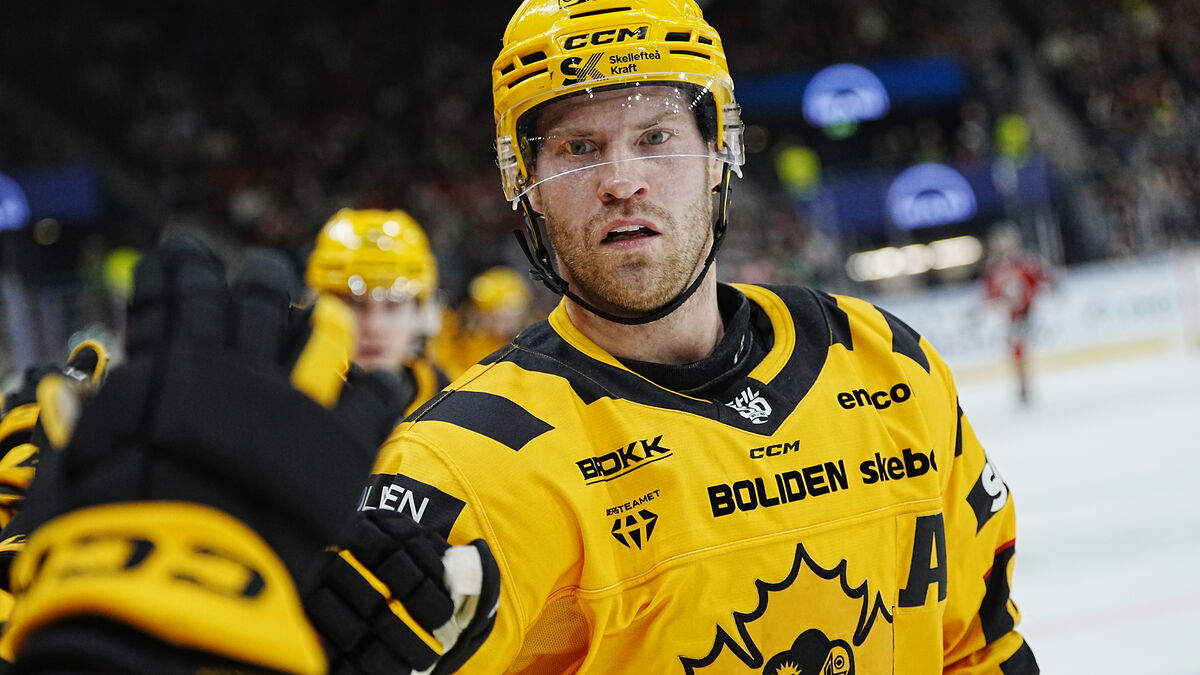 Skellefteå won after a struggle